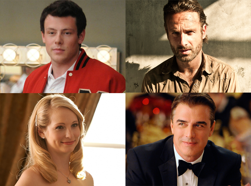 Spolier Chat, Chris Noth, The Good Wife Candica Accola, The Vampire Diaries Cory Monteith, Glee Andrew Lincoln, The Walking Dead